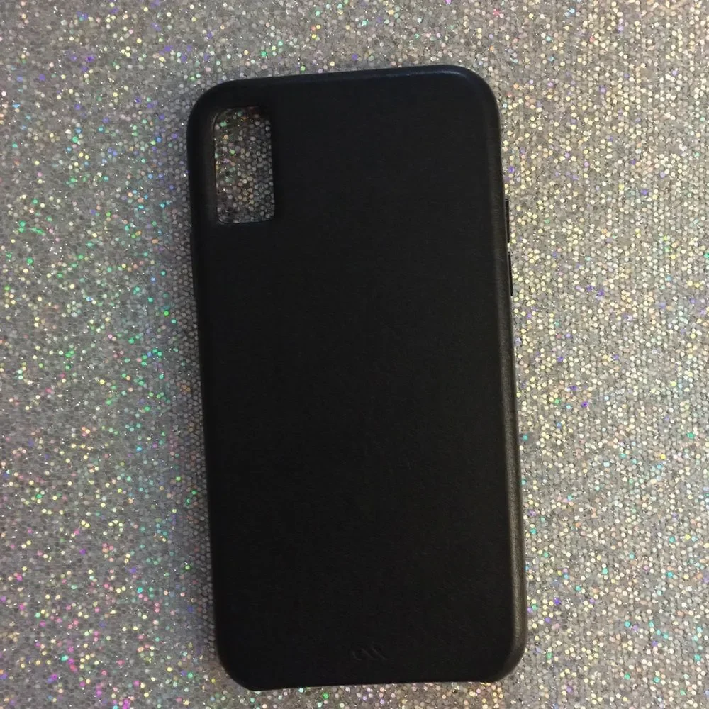 Case-Mate - iPhone X Leather Case - Barely There